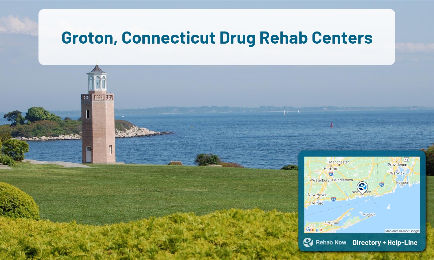 Our experts can help you find treatment now in Groton, Connecticut. We list drug rehab and alcohol centers in Connecticut.
