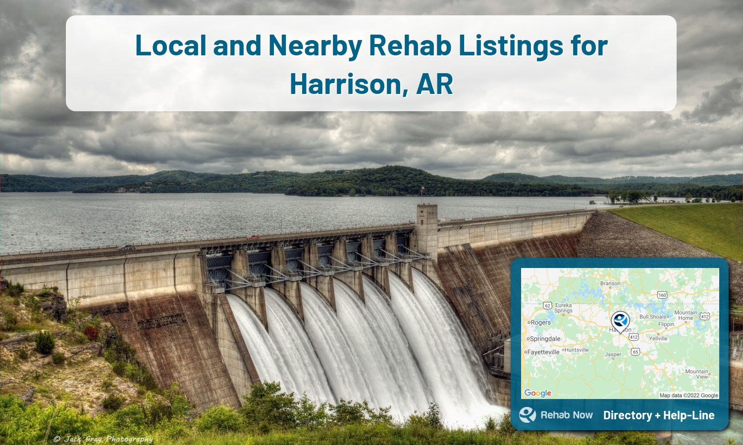 Harrison, AR Treatment Centers. Find drug rehab in Harrison, Arkansas, or detox and treatment programs. Get the right help now!