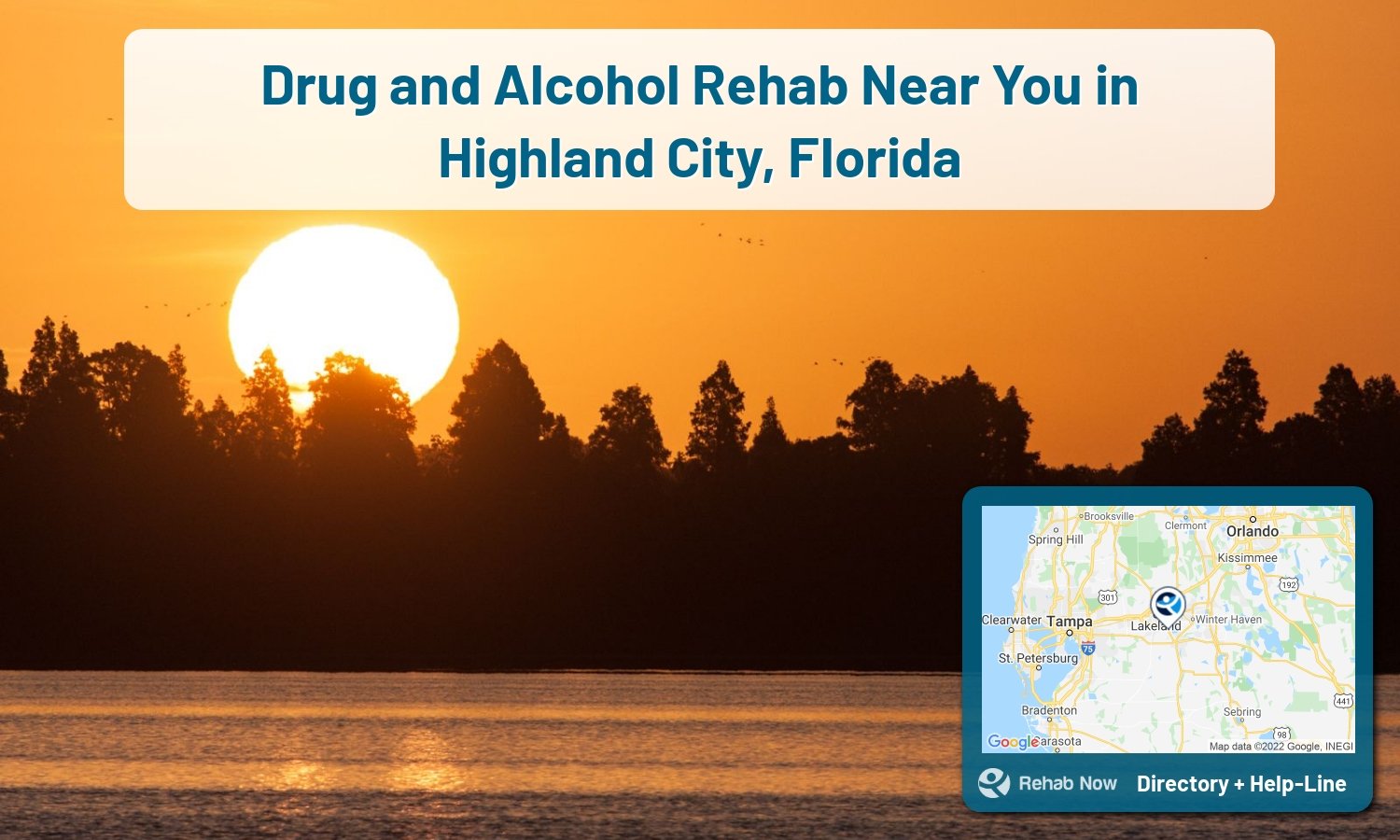 Our experts can help you find treatment now in Highland City, Florida. We list drug rehab and alcohol centers in Florida.