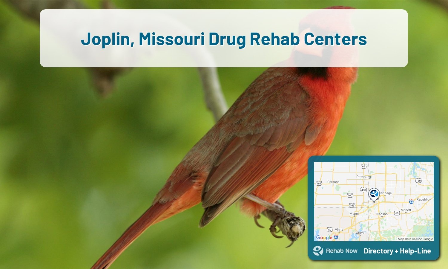 Joplin, MO Treatment Centers. Find drug rehab in Joplin, Missouri, or detox and treatment programs. Get the right help now!