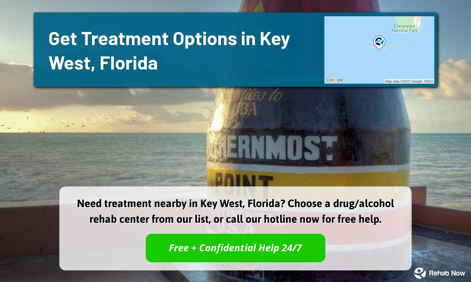 Need treatment nearby in Key West, Florida? Choose a drug/alcohol rehab center from our list, or call our hotline now for free help.