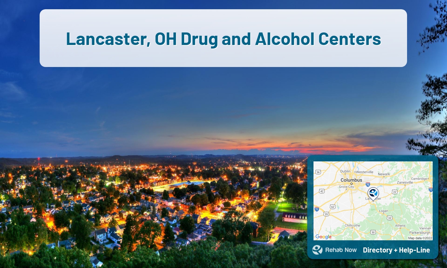 Need treatment nearby in Lancaster, Ohio? Choose a drug/alcohol rehab center from our list, or call our hotline now for free help.