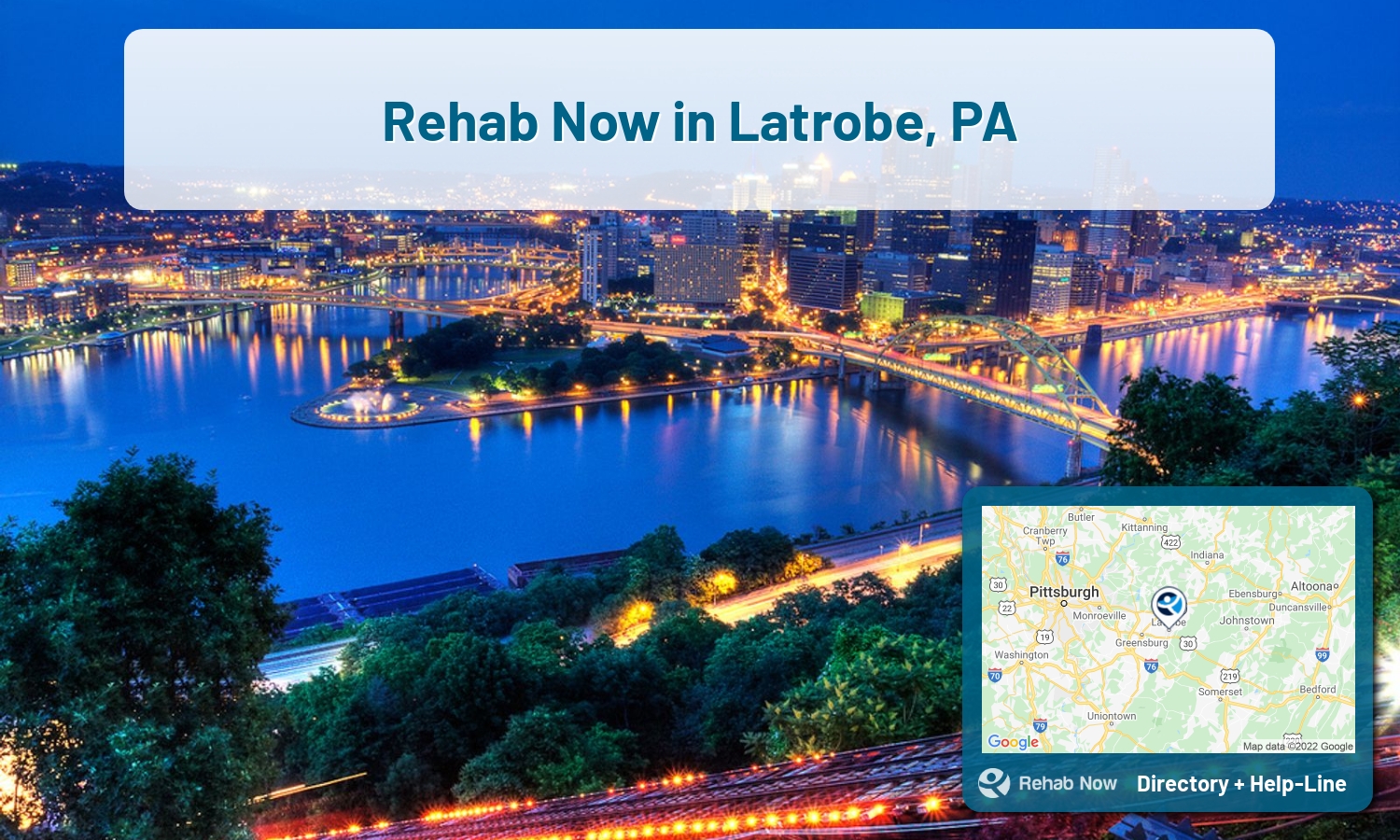 Our experts can help you find treatment now in Latrobe, Pennsylvania. We list drug rehab and alcohol centers in Pennsylvania.