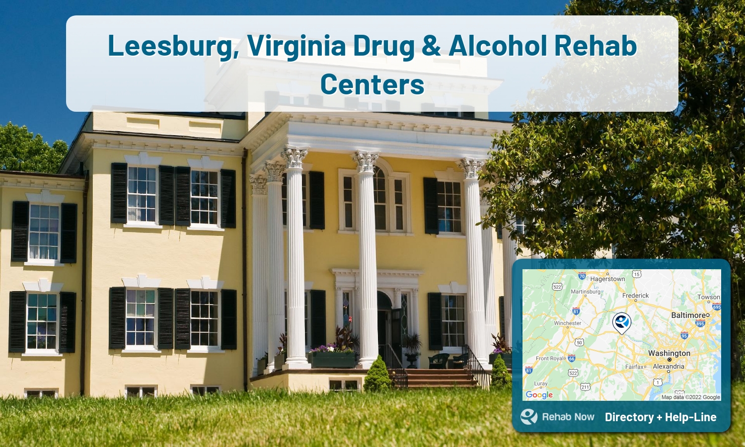Leesburg, VA Treatment Centers. Find drug rehab in Leesburg, Virginia, or detox and treatment programs. Get the right help now!