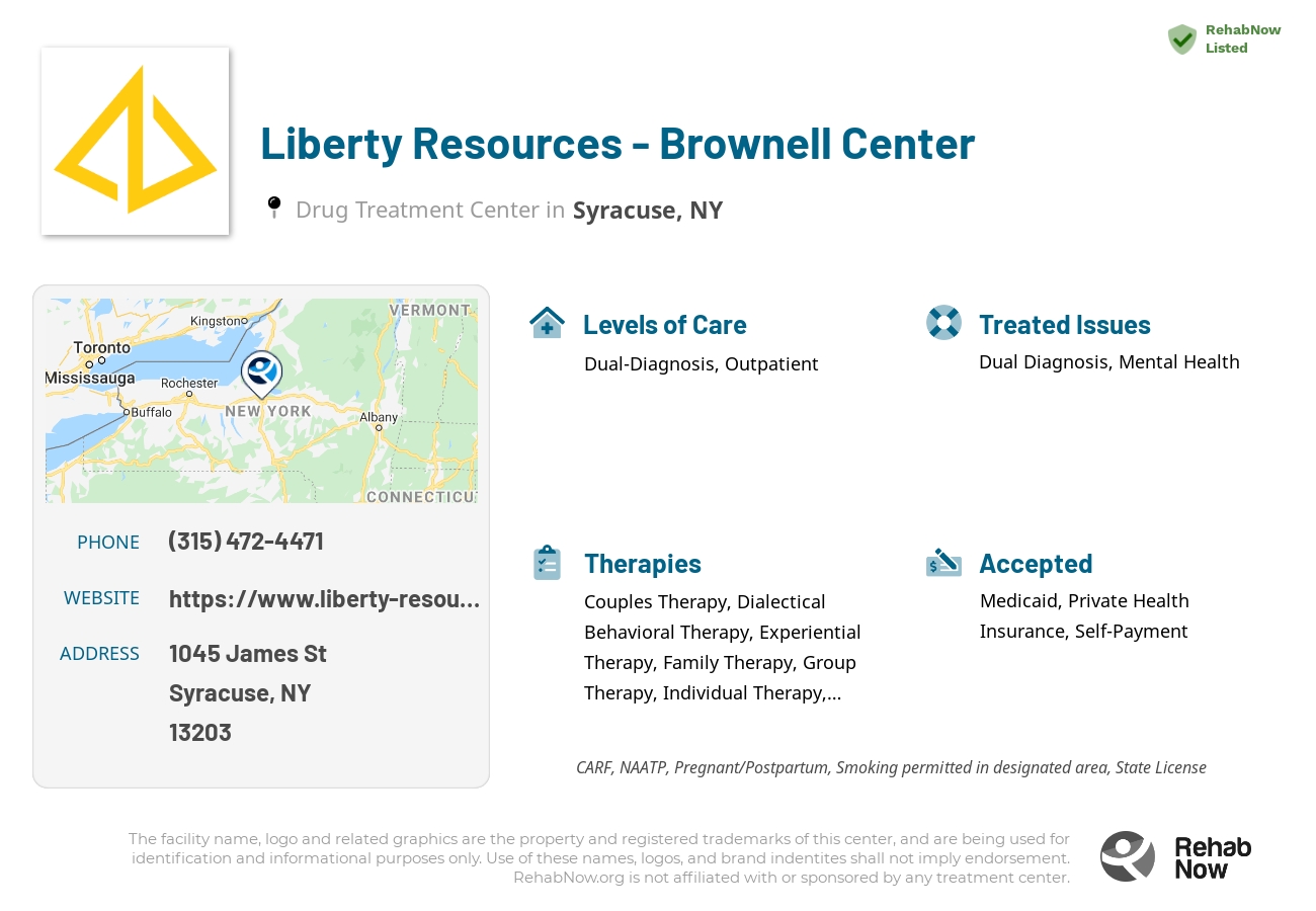 Liberty Resources Brownell Center in Syracuse, New York