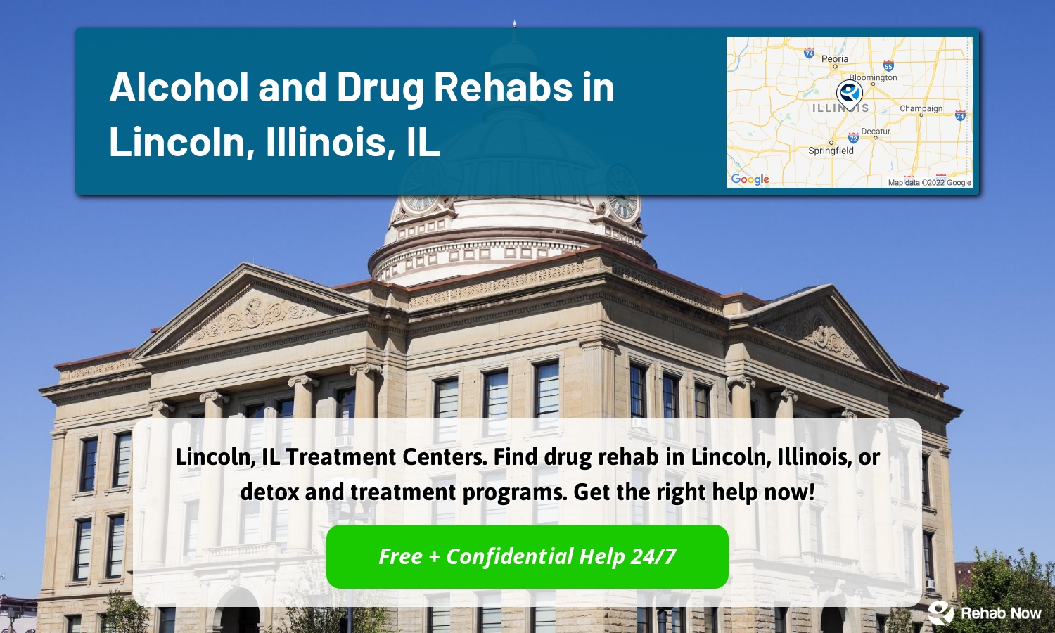 Lincoln, IL Treatment Centers. Find drug rehab in Lincoln, Illinois, or detox and treatment programs. Get the right help now!