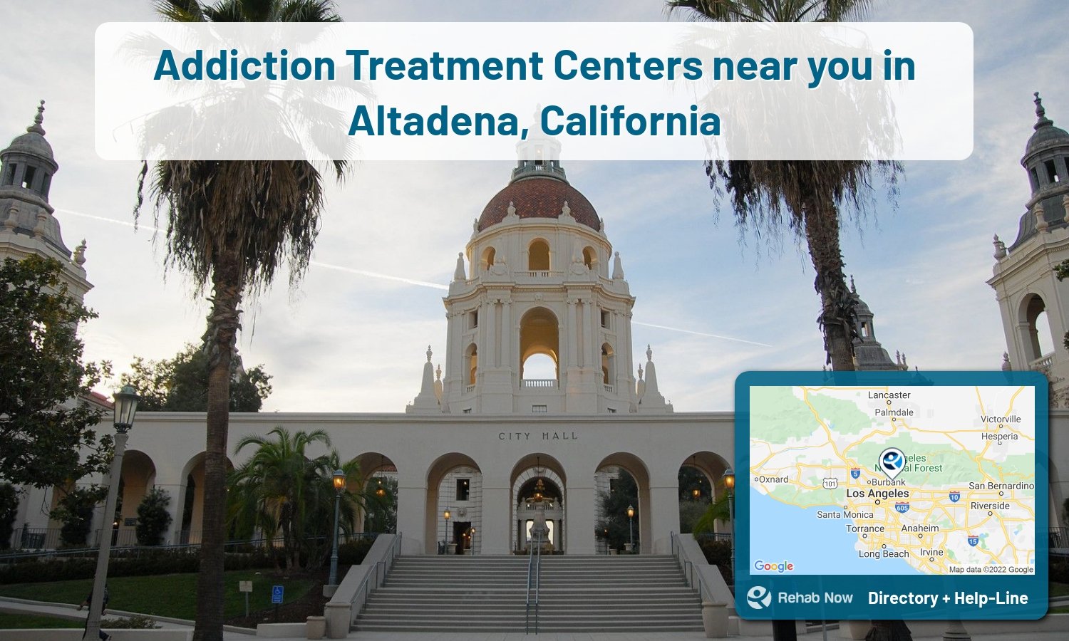 Altadena, CA Treatment Centers. Find drug rehab in Altadena, California, or detox and treatment programs. Get the right help now!