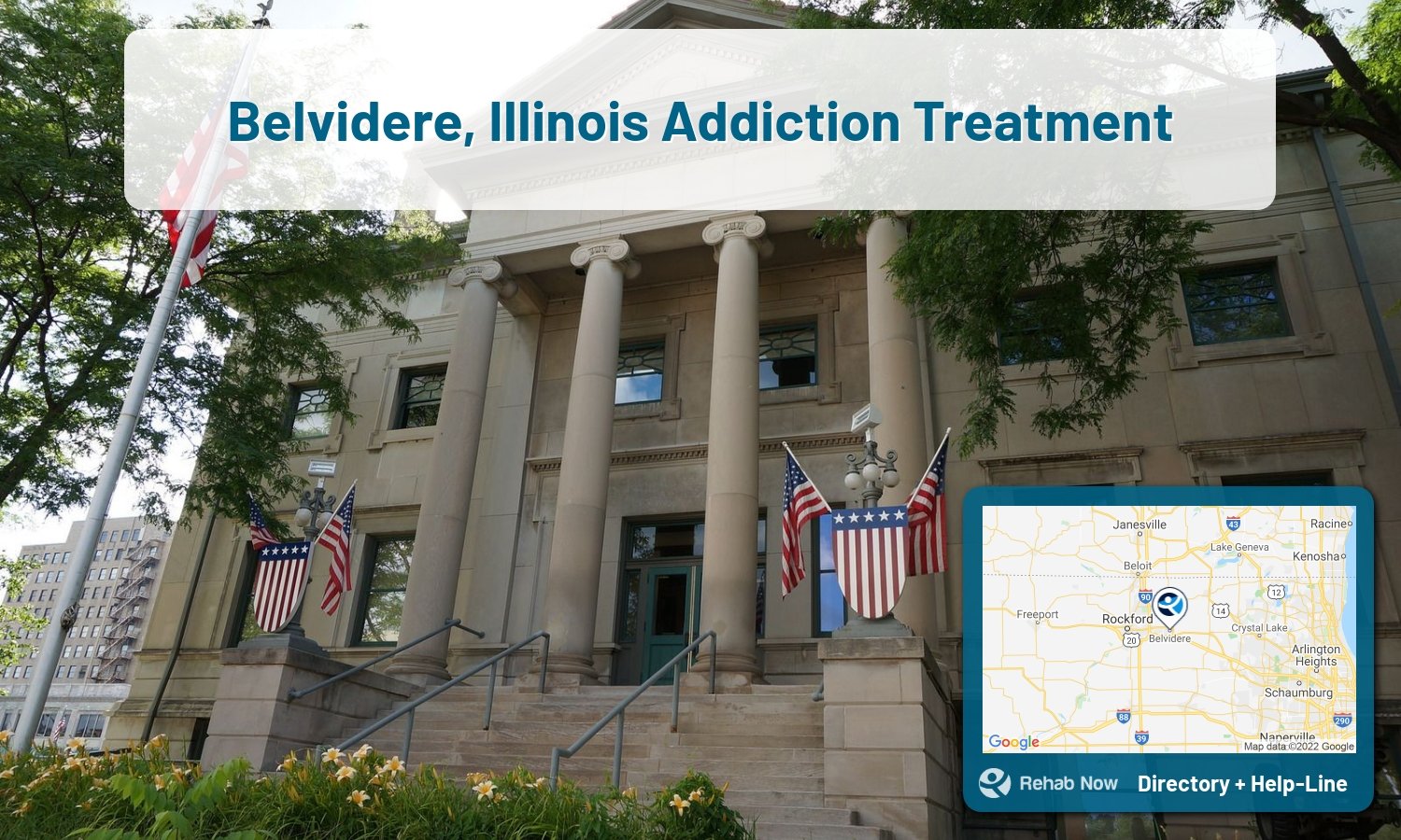 Belvidere, IL Treatment Centers. Find drug rehab in Belvidere, Illinois, or detox and treatment programs. Get the right help now!