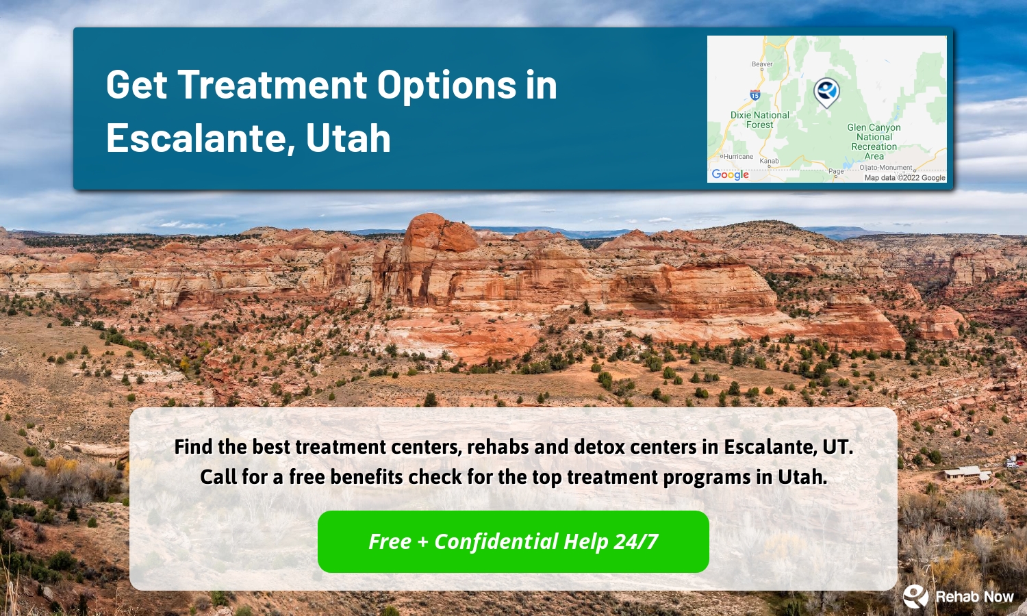 Find the best treatment centers, rehabs and detox centers in Escalante, UT. Call for a free benefits check for the top treatment programs in Utah.