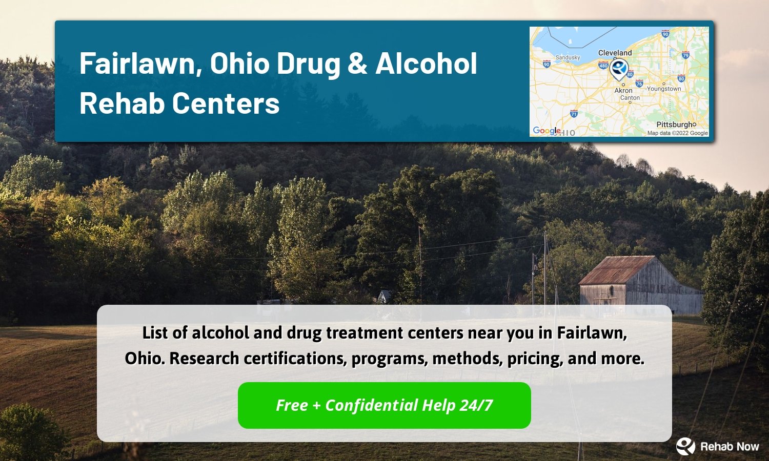 List of alcohol and drug treatment centers near you in Fairlawn, Ohio. Research certifications, programs, methods, pricing, and more.