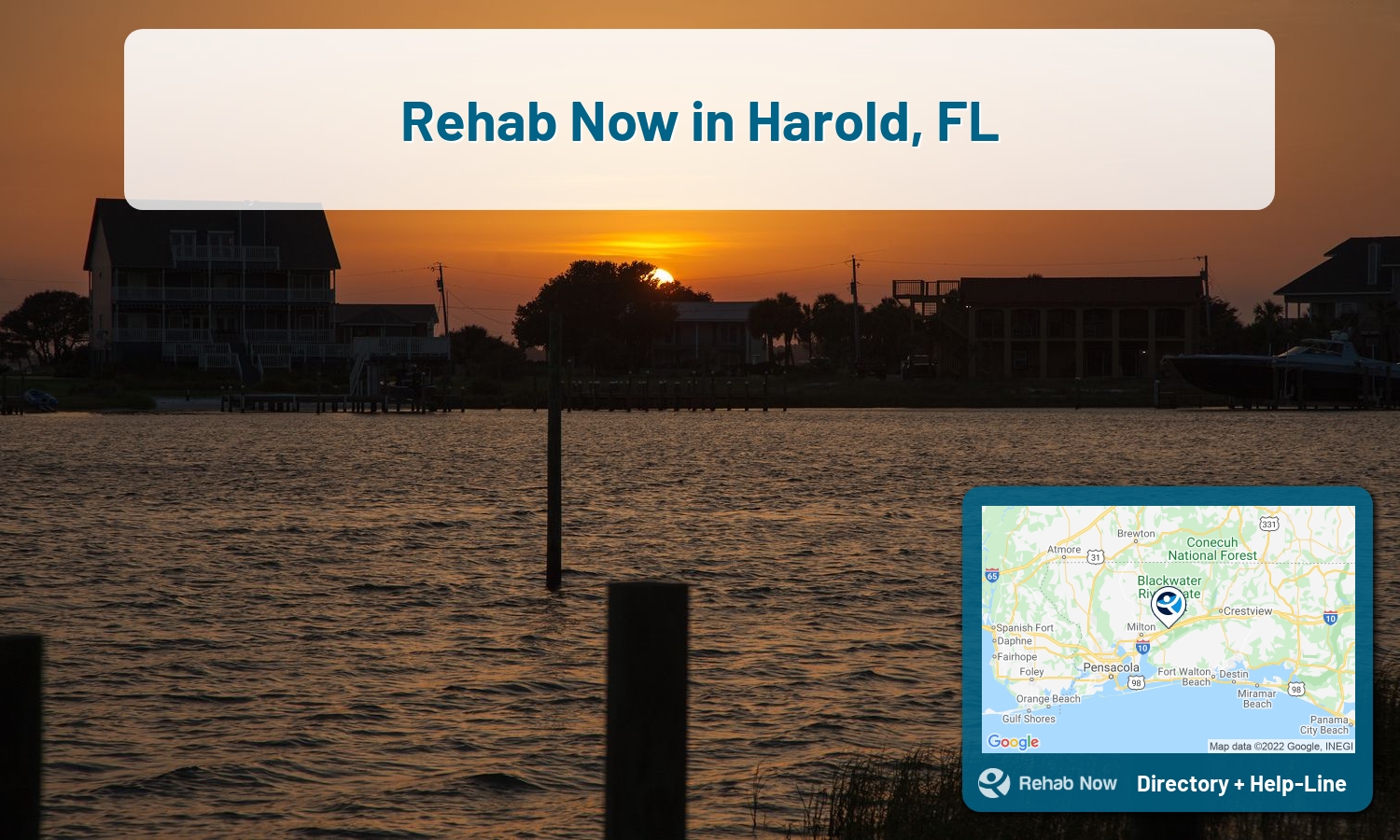 Drug rehab and alcohol treatment services nearby Harold, FL. Need help choosing a treatment program? Call our free hotline!