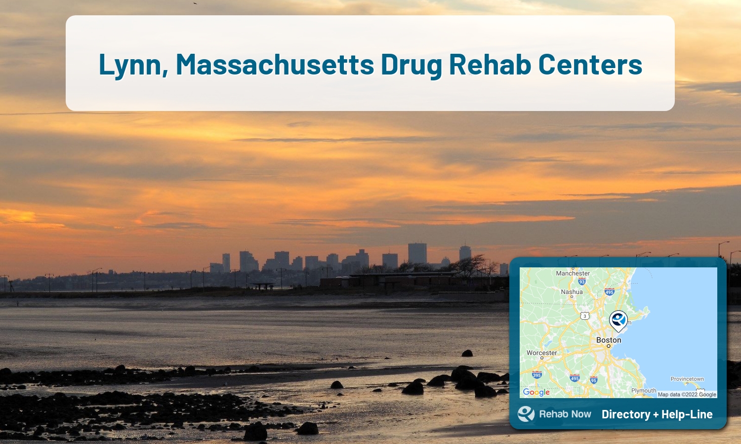 Struggling with addiction in Lynn, Massachusetts? RehabNow helps you find the best treatment center or rehab available.