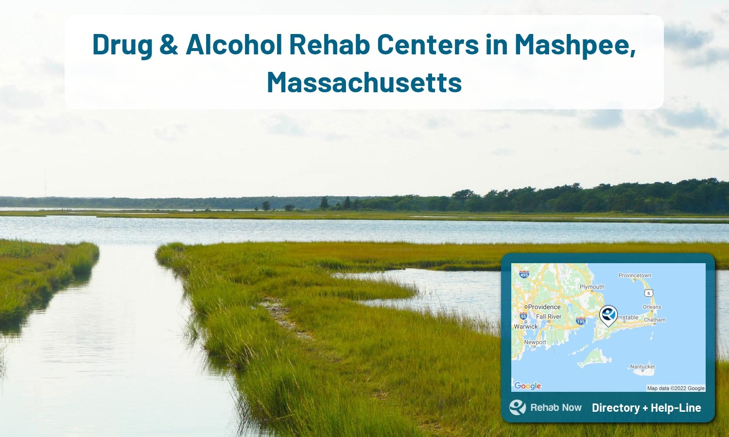 Mashpee, MA Treatment Centers. Find drug rehab in Mashpee, Massachusetts, or detox and treatment programs. Get the right help now!