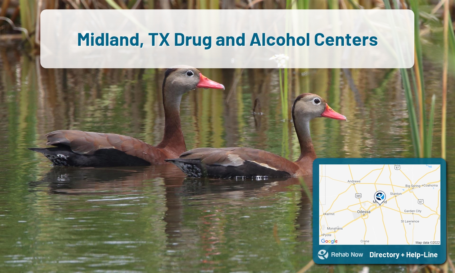 Ready to pick a rehab center in Midland? Get off alcohol, opiates, and other drugs, by selecting top drug rehab centers in Texas
