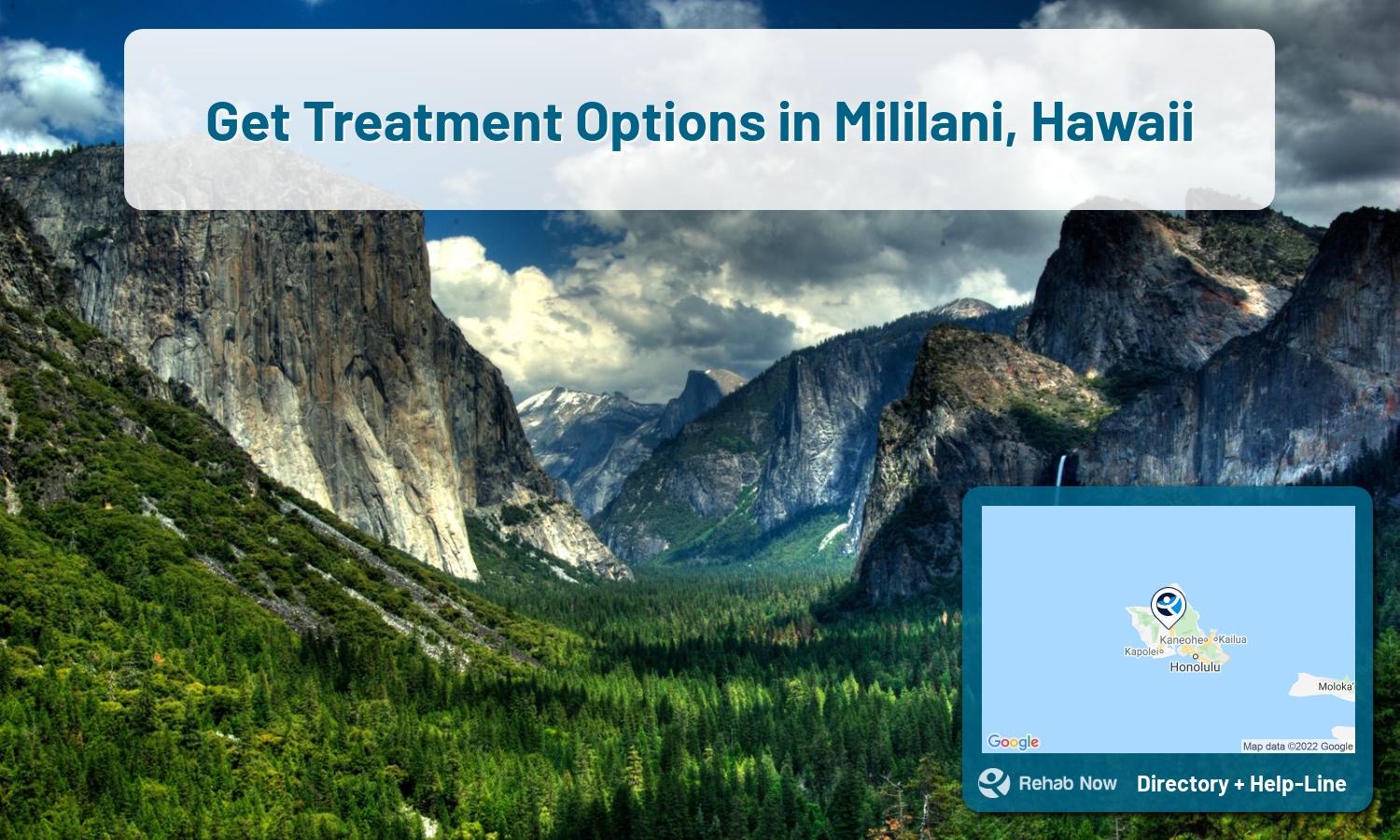 Mililani, HI Treatment Centers. Find drug rehab in Mililani, Hawaii, or detox and treatment programs. Get the right help now!