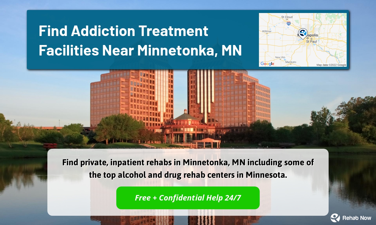 Find private, inpatient rehabs in Minnetonka, MN including some of the top alcohol and drug rehab centers in Minnesota.