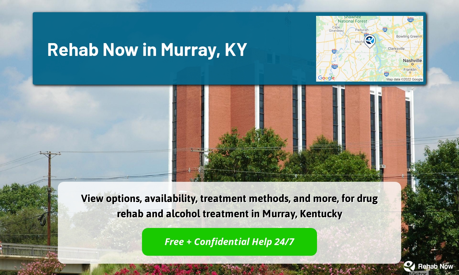 View options, availability, treatment methods, and more, for drug rehab and alcohol treatment in Murray, Kentucky