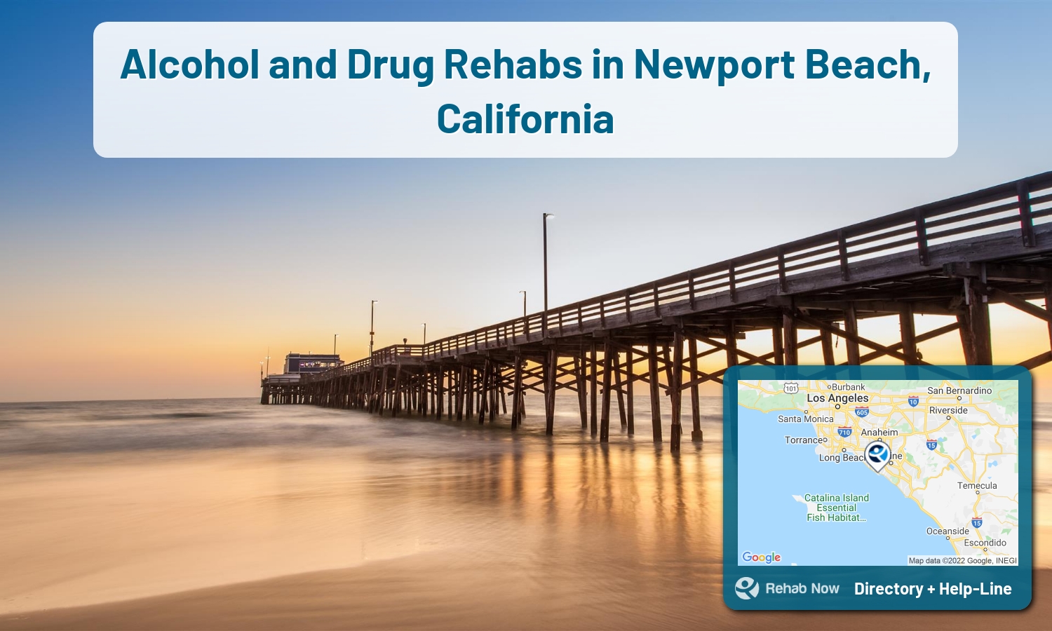 Our experts can help you find treatment now in Newport Beach, California. We list drug rehab and alcohol centers in California.