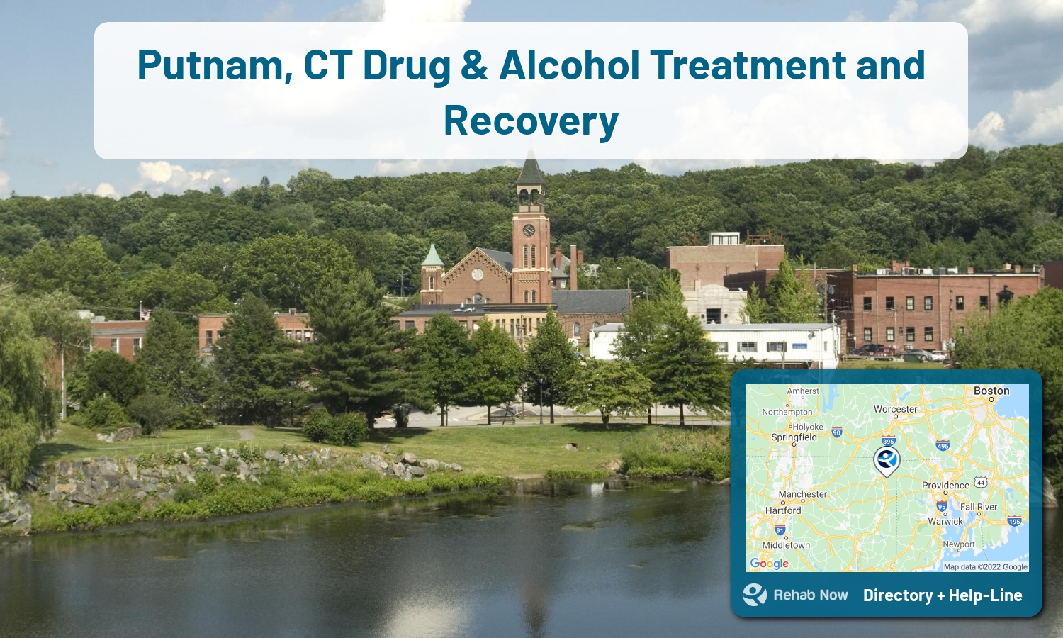 List of alcohol and drug treatment centers near you in Putnam, Connecticut. Research certifications, programs, methods, pricing, and more.
