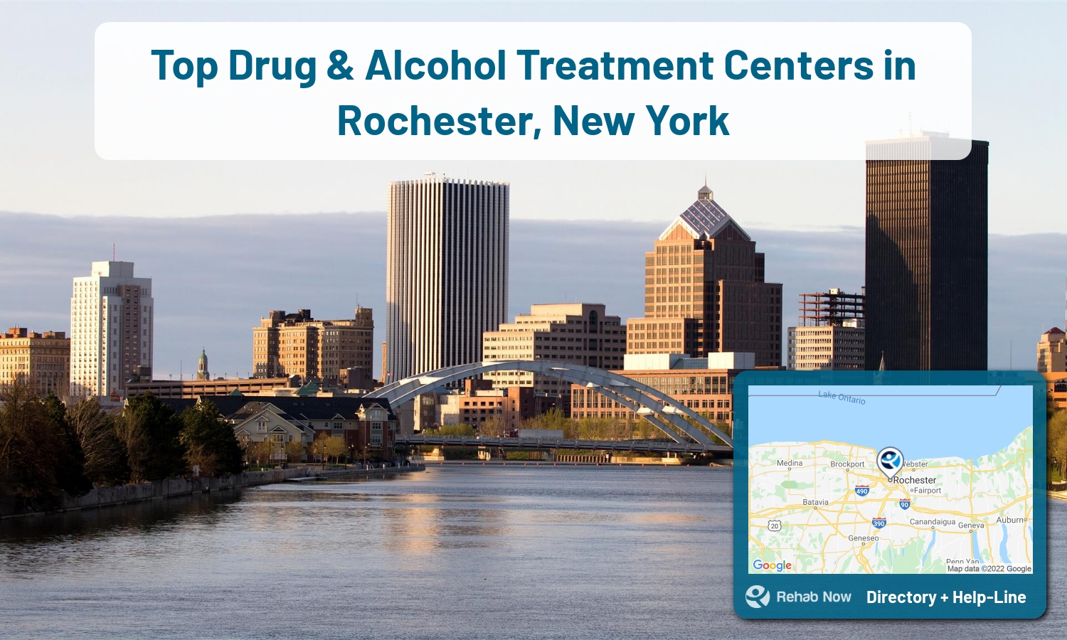 Ready to pick a rehab center in Rochester? Get off alcohol, opiates, and other drugs, by selecting top drug rehab centers in New York