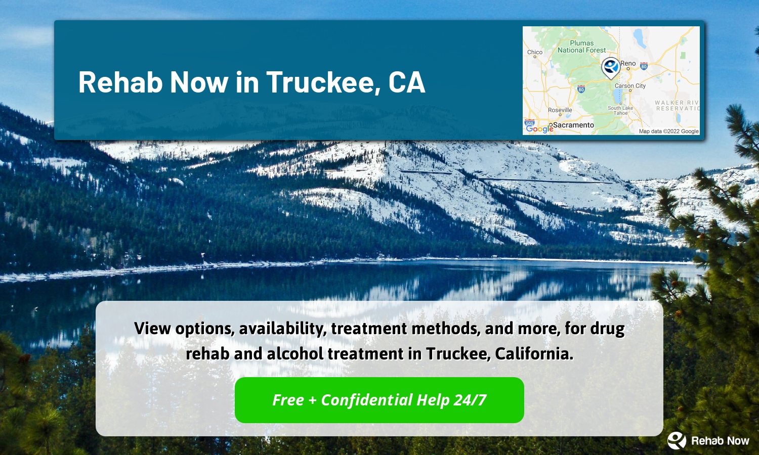 View options, availability, treatment methods, and more, for drug rehab and alcohol treatment in Truckee, California.