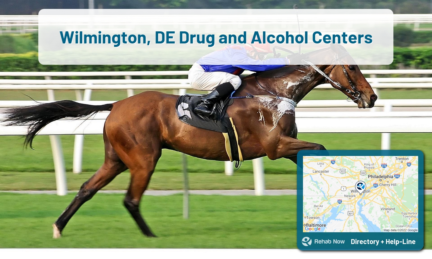 Ready to pick a rehab center in Wilmington? Get off alcohol, opiates, and other drugs, by selecting top drug rehab centers in Delaware