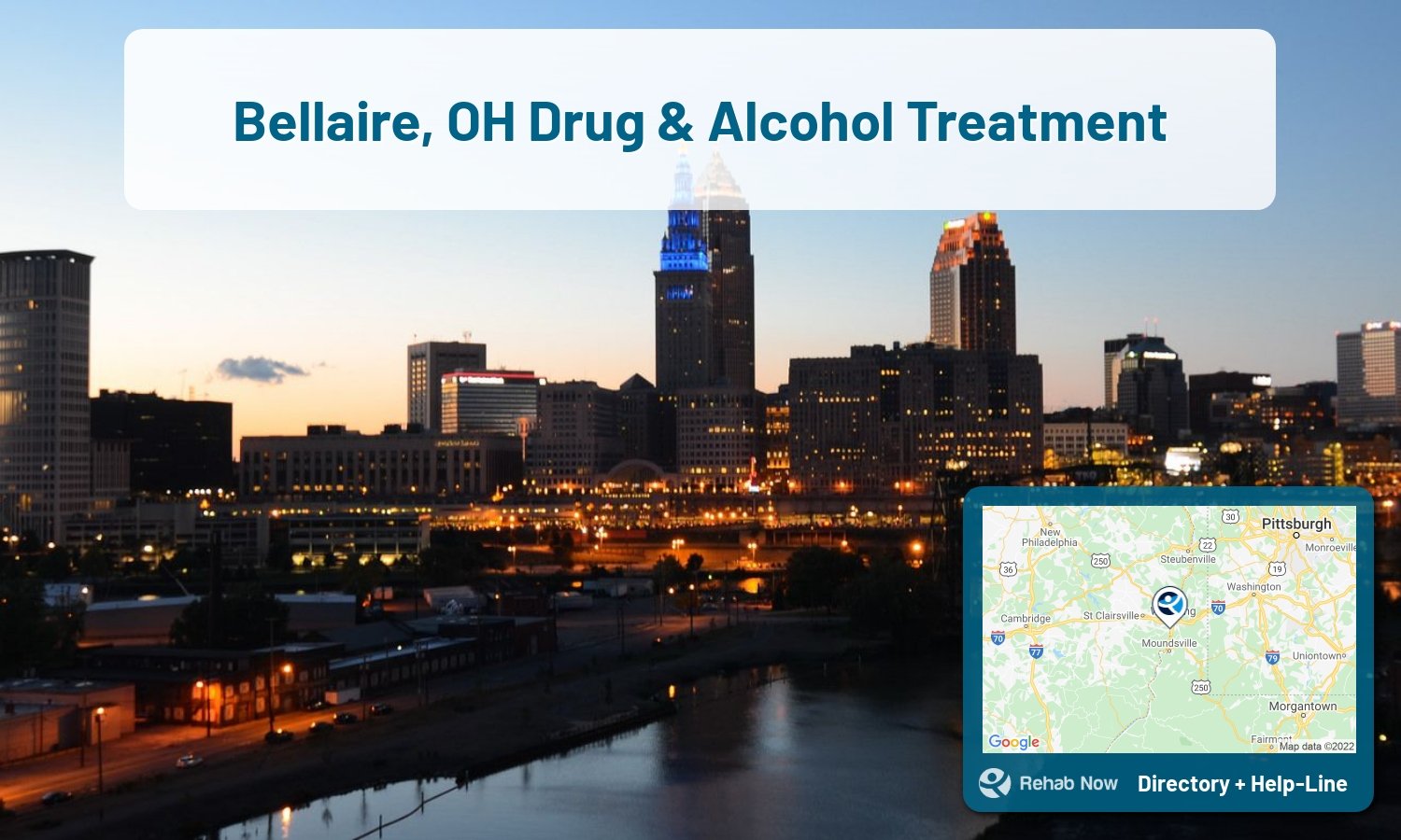 Drug rehab and alcohol treatment services near you in Bellaire, Ohio. Need help choosing a center? Call us, free.