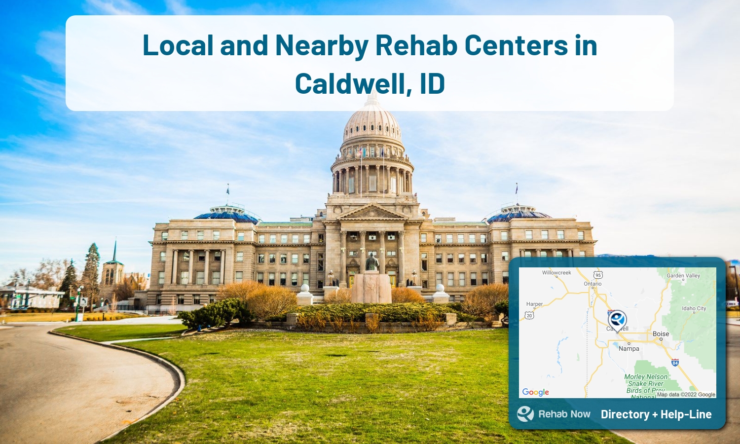 Caldwell, ID Treatment Centers. Find drug rehab in Caldwell, Idaho, or detox and treatment programs. Get the right help now!