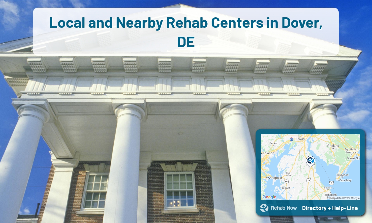 Dover, DE Treatment Centers. Find drug rehab in Dover, Delaware, or detox and treatment programs. Get the right help now!