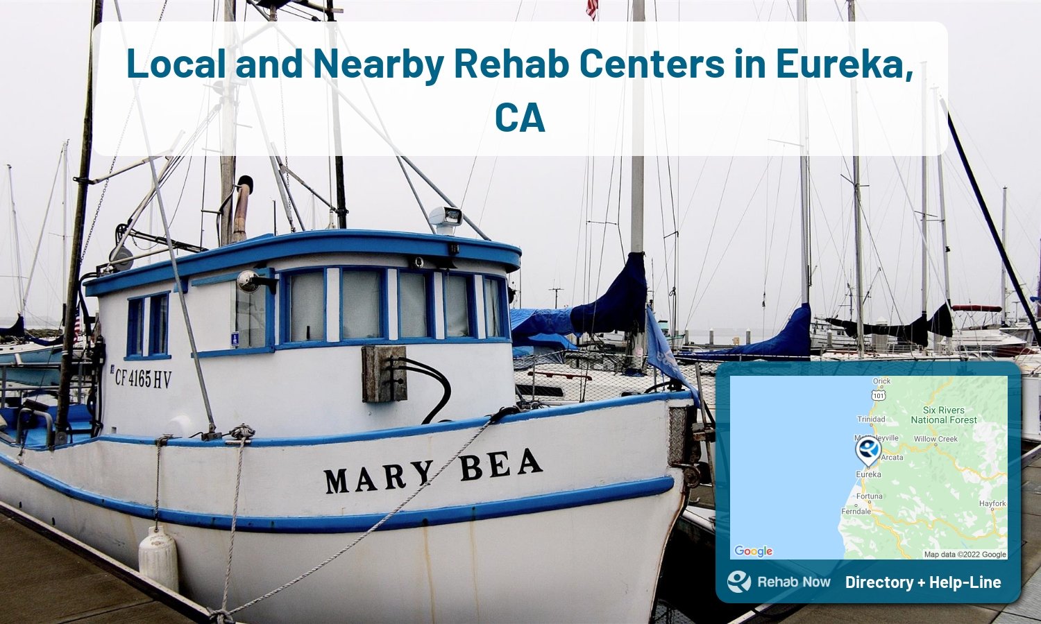 Eureka, CA Treatment Centers. Find drug rehab in Eureka, California, or detox and treatment programs. Get the right help now!