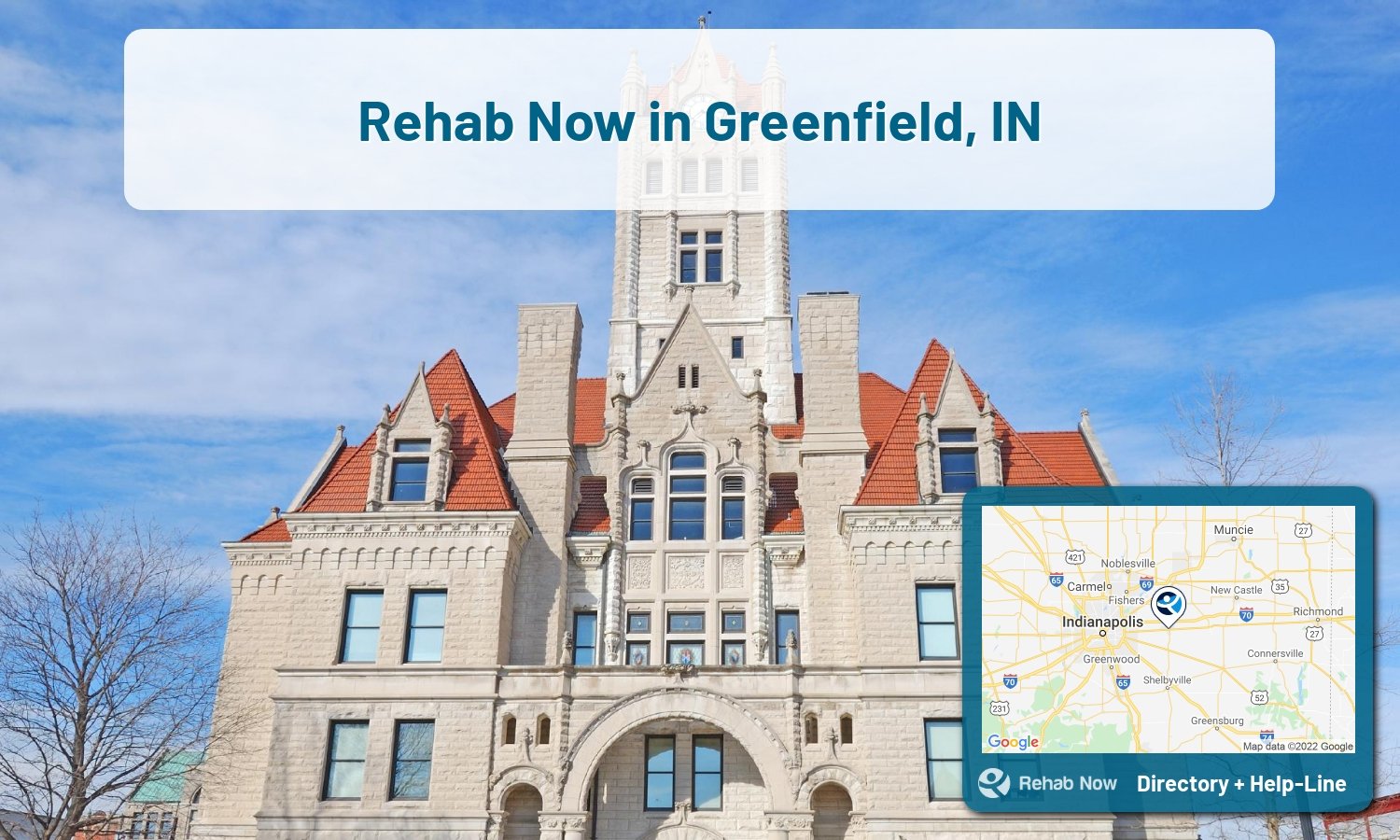 Ready to pick a rehab center in Greenfield? Get off alcohol, opiates, and other drugs, by selecting top drug rehab centers in Indiana