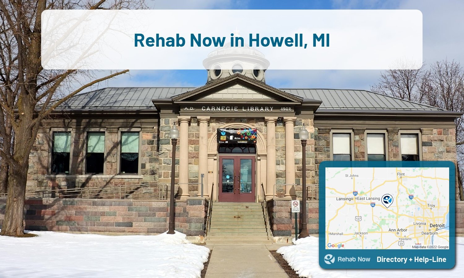 Drug rehab and alcohol treatment services nearby Howell, MI. Need help choosing a treatment program? Call our free hotline!