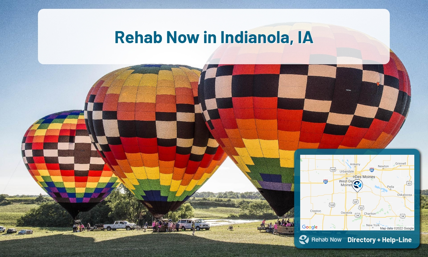 Drug rehab and alcohol treatment services near you in Indianola, Iowa. Need help choosing a center? Call us, free.