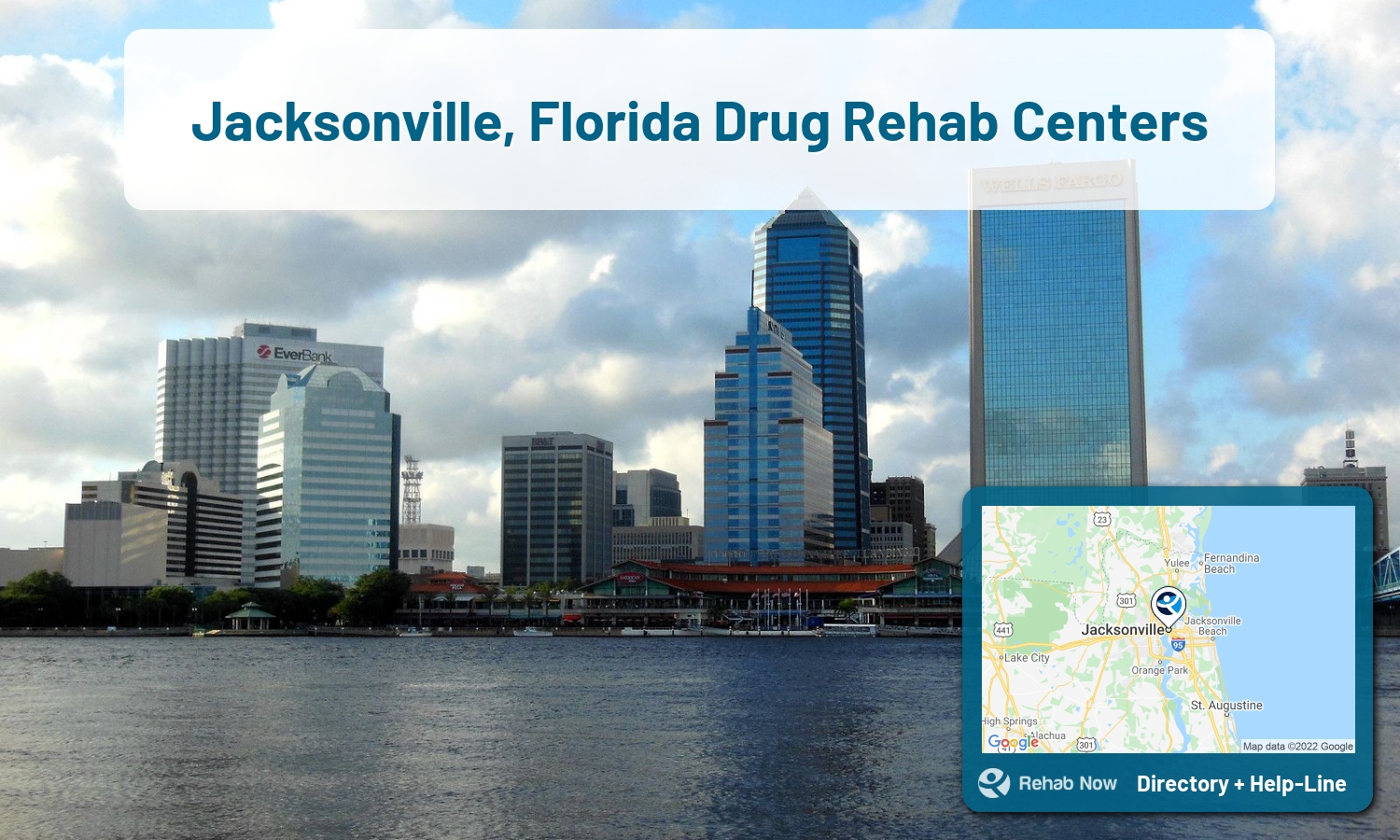 Our experts can help you find treatment now in Jacksonville, Florida. We list drug rehab and alcohol centers in Florida.