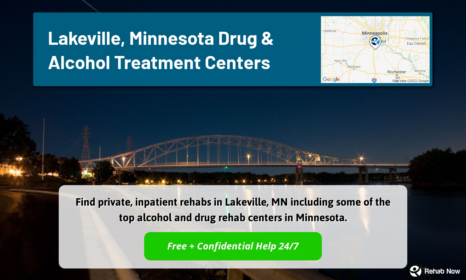 Find private, inpatient rehabs in Lakeville, MN including some of the top alcohol and drug rehab centers in Minnesota.