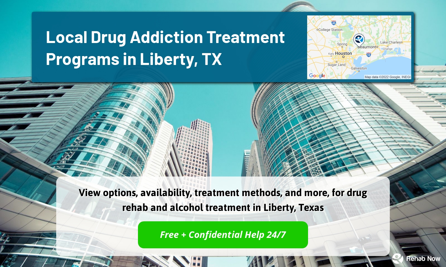 View options, availability, treatment methods, and more, for drug rehab and alcohol treatment in Liberty, Texas