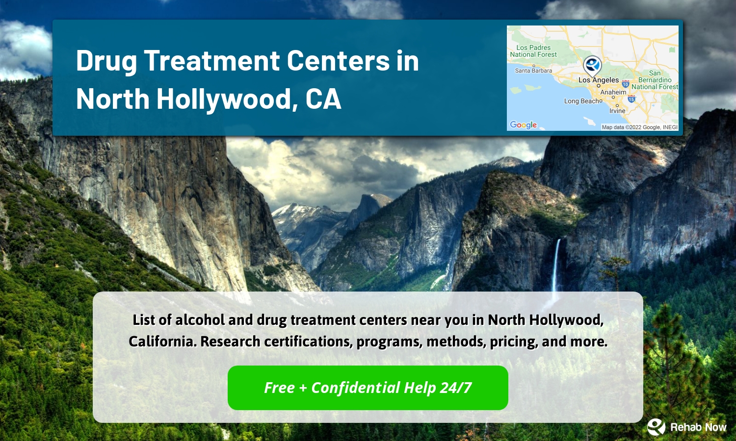 List of alcohol and drug treatment centers near you in North Hollywood, California. Research certifications, programs, methods, pricing, and more.
