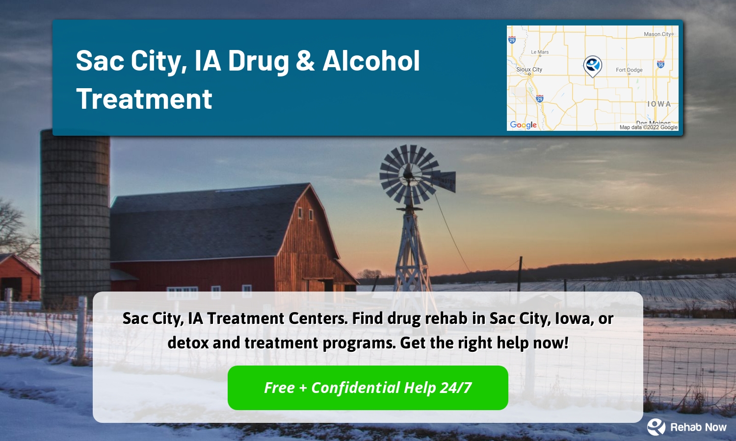 Sac City, IA Treatment Centers. Find drug rehab in Sac City, Iowa, or detox and treatment programs. Get the right help now!