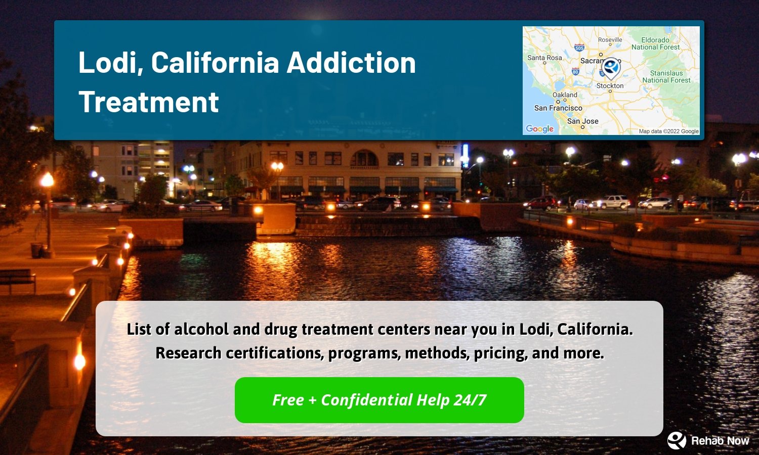List of alcohol and drug treatment centers near you in Lodi, California. Research certifications, programs, methods, pricing, and more.