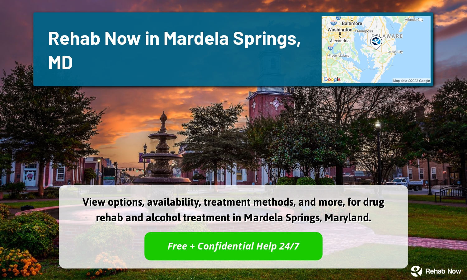 View options, availability, treatment methods, and more, for drug rehab and alcohol treatment in Mardela Springs, Maryland.