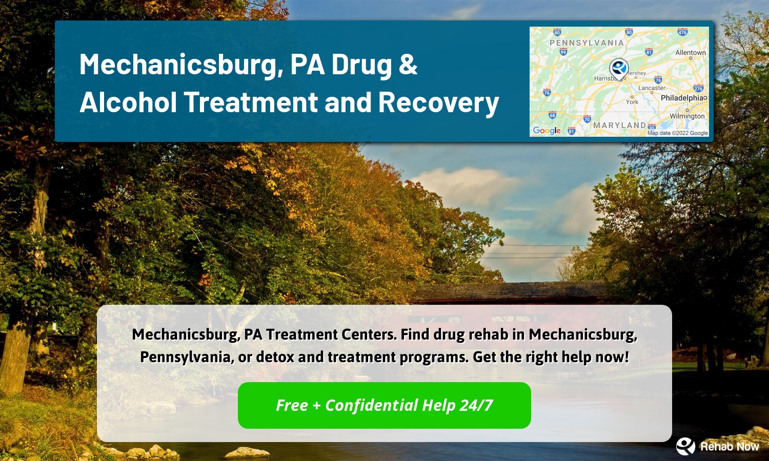 Mechanicsburg, PA Treatment Centers. Find drug rehab in Mechanicsburg, Pennsylvania, or detox and treatment programs. Get the right help now!