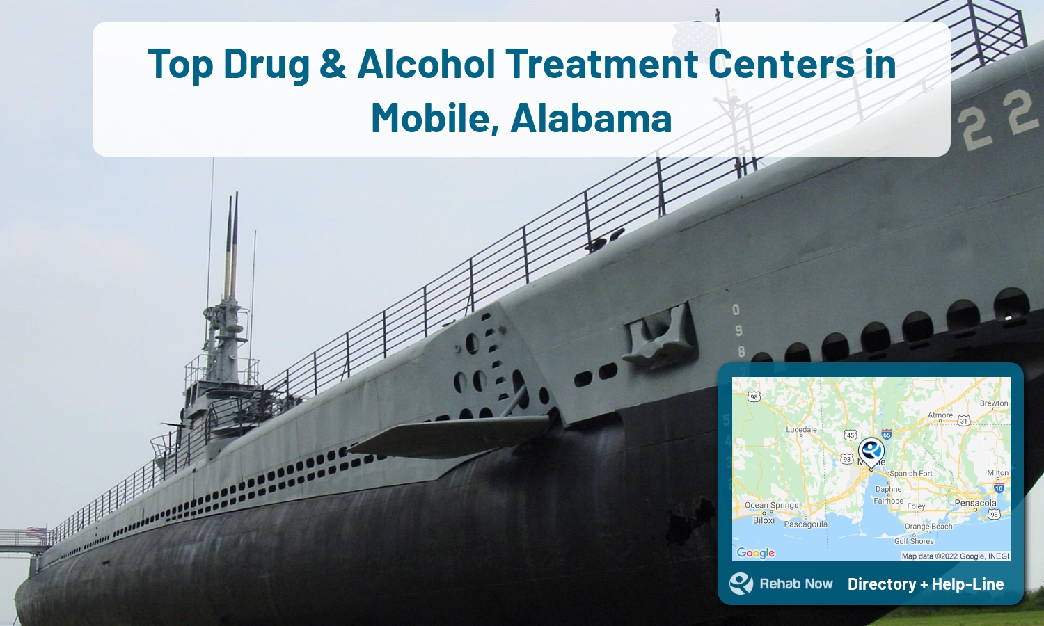 Struggling with addiction in Mobile, Alabama? RehabNow helps you find the best treatment center or rehab available.