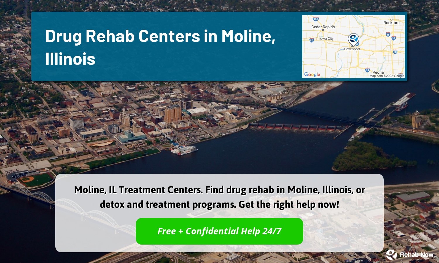 Moline, IL Treatment Centers. Find drug rehab in Moline, Illinois, or detox and treatment programs. Get the right help now!
