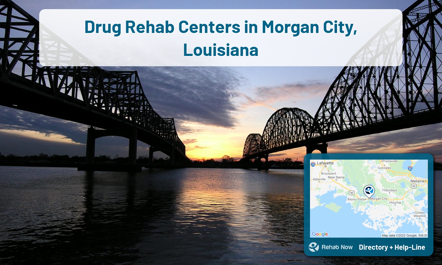 Morgan City, LA Treatment Centers. Find drug rehab in Morgan City, Louisiana, or detox and treatment programs. Get the right help now!