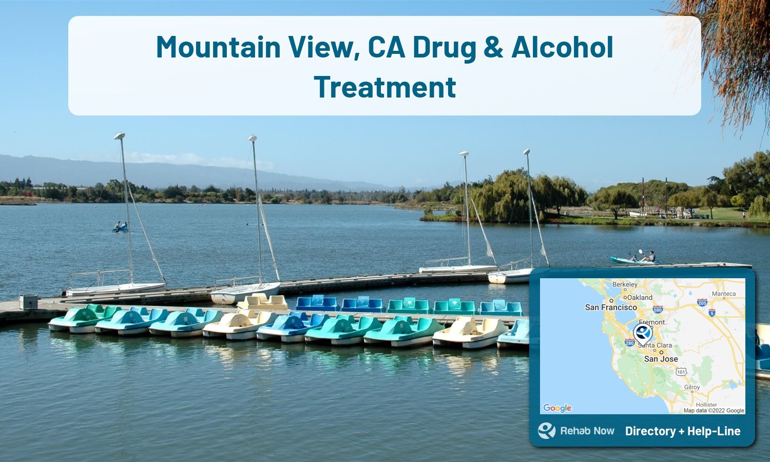 Drug rehab and alcohol treatment services nearby Mountain View, CA. Need help choosing a treatment program? Call our free hotline!