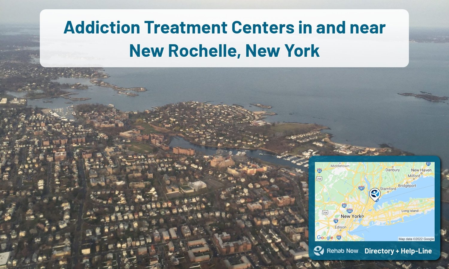 Our experts can help you find treatment now in New Rochelle, New York. We list drug rehab and alcohol centers in New York.