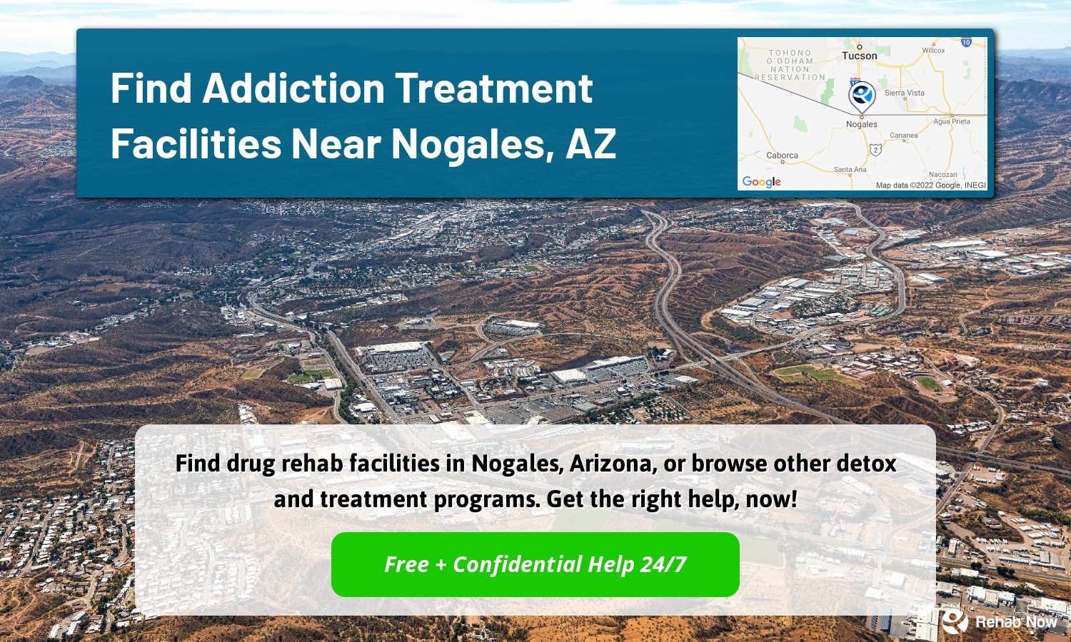 Find drug rehab facilities in Nogales, Arizona, or browse other detox and treatment programs. Get the right help, now!