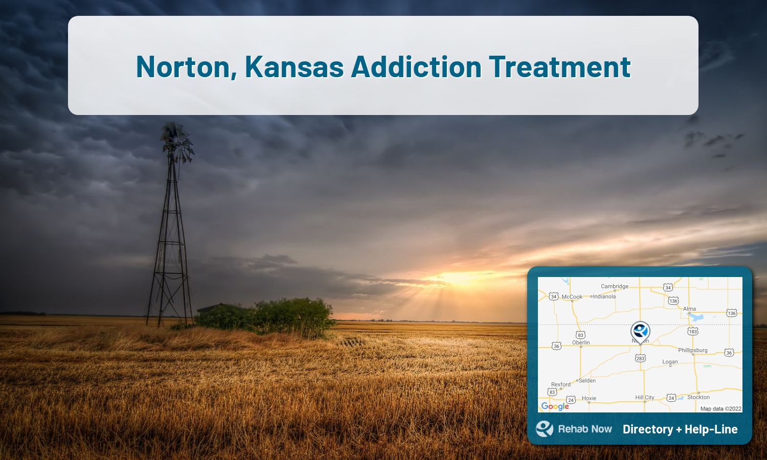 View options, availability, treatment methods, and more, for drug rehab and alcohol treatment in Norton, Kansas