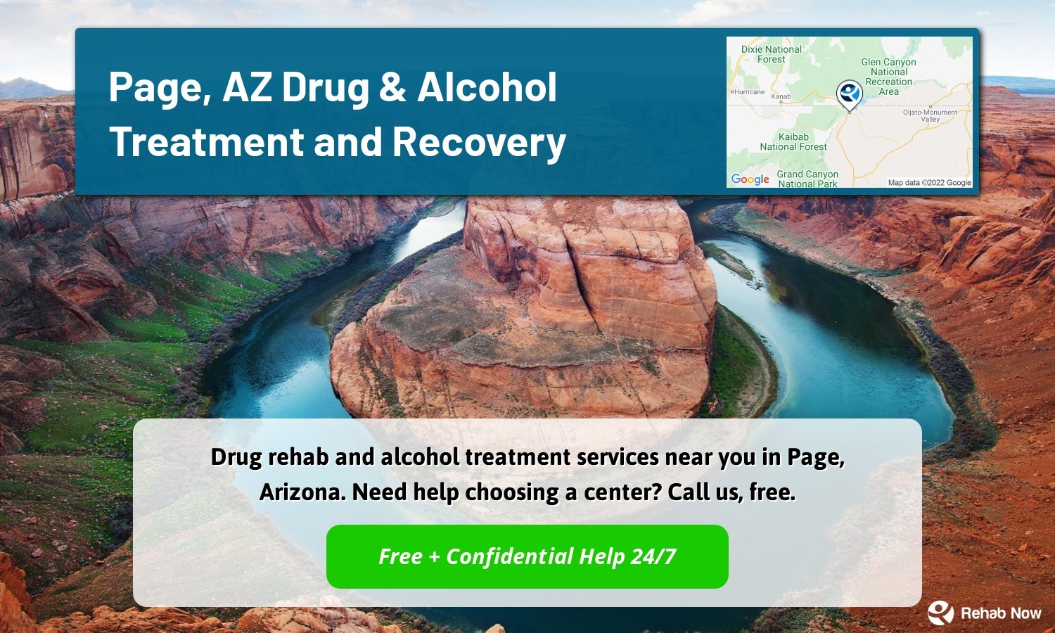 Drug rehab and alcohol treatment services near you in Page, Arizona. Need help choosing a center? Call us, free.