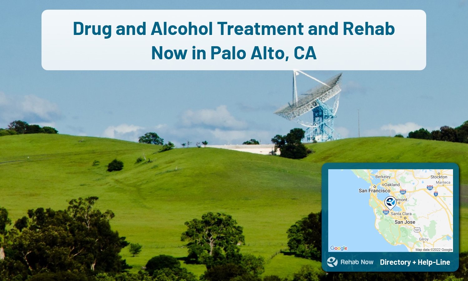Palo Alto, CA Treatment Centers. Find drug rehab in Palo Alto, California, or detox and treatment programs. Get the right help now!